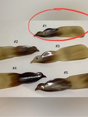 NEW vintage SPARROW shoe horns #1